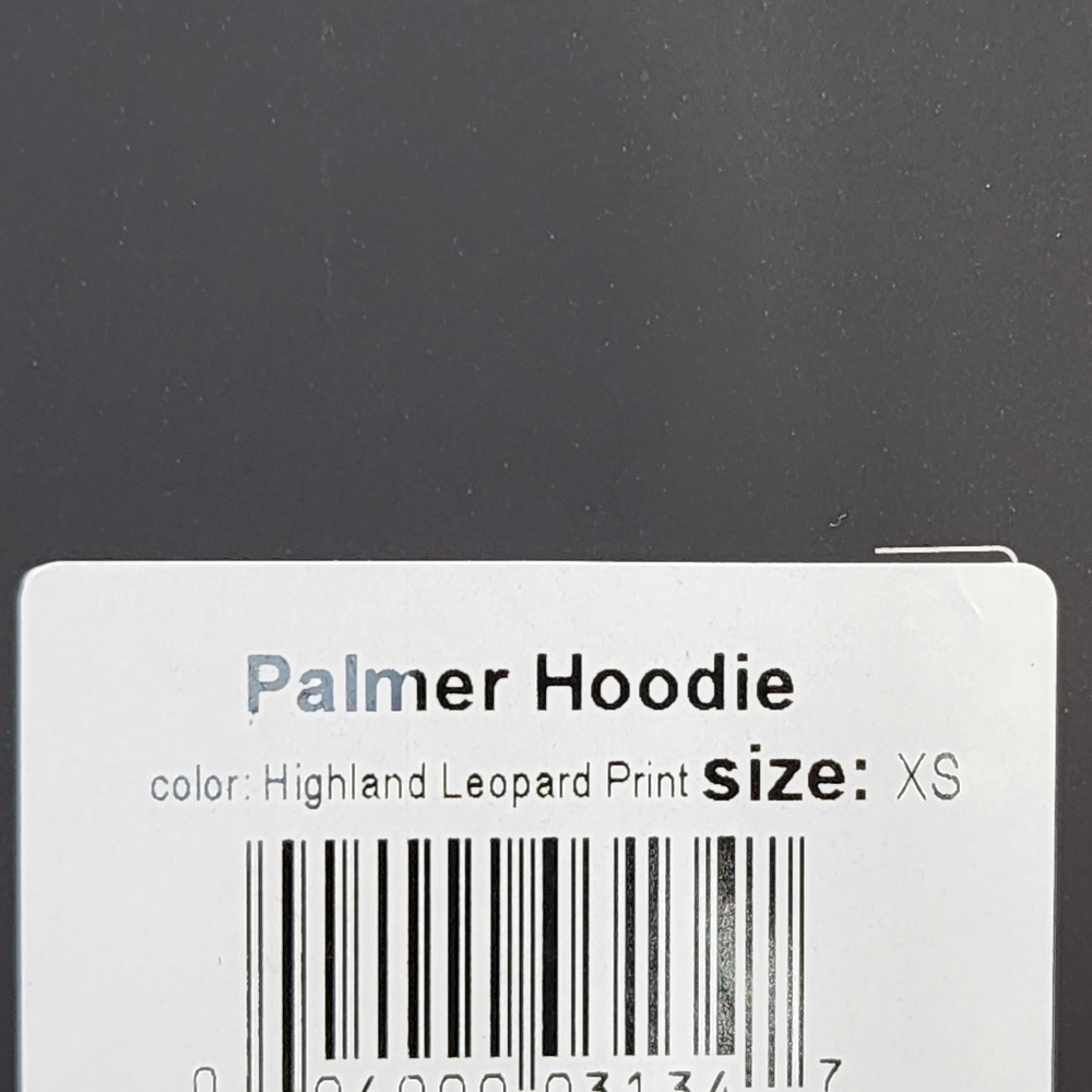 Peach Women's Leopard Print Palmer Hoodie - XS - Picture 8 of 9